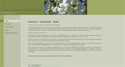 Desktop Screenshot of bauer-landschaftsarchitekten.de